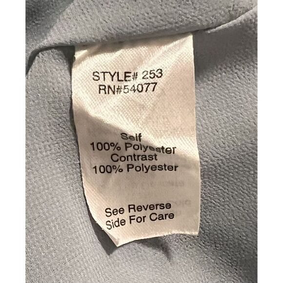 Cabi 253 Mixed Print Blue Sleeveless Tunic Tank Top S Lightweight - Picture 12 of 13